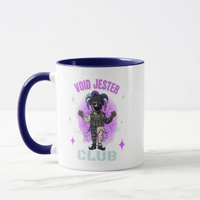 Void Jester Club Friend Commander Mug (Left)