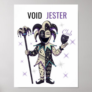 Void Jester Club Poster