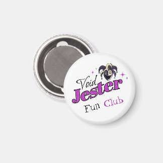 Void Jester Club – Smiling Chaos Jester Magnet