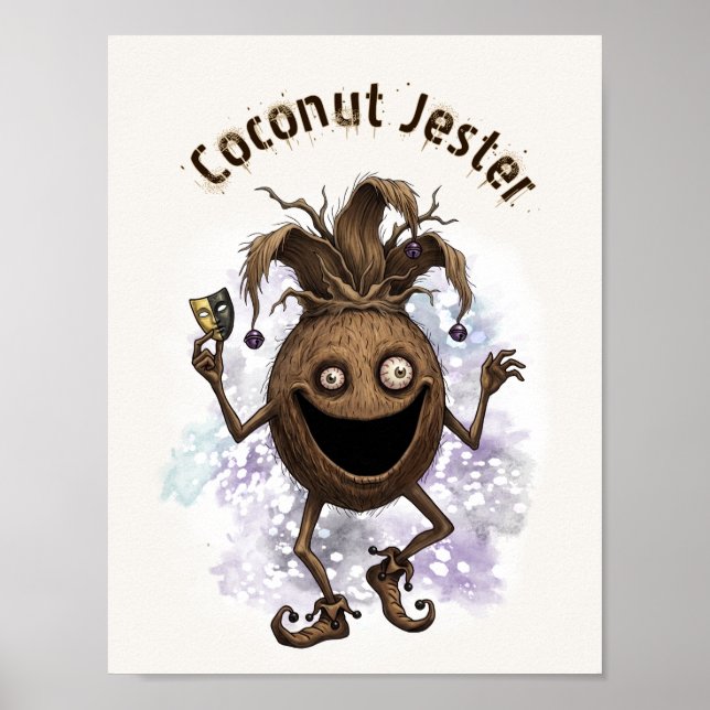 Void Jester Friend Coconut Poster (Front)