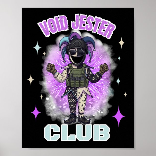 Void Jester Friend Commander Dark Poster (Front)