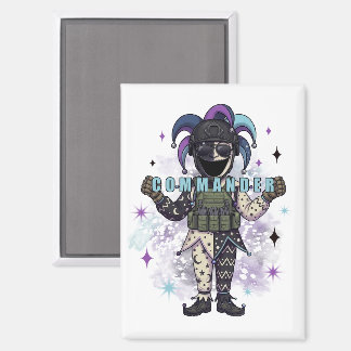 Void Jester Friend Commander Magnet