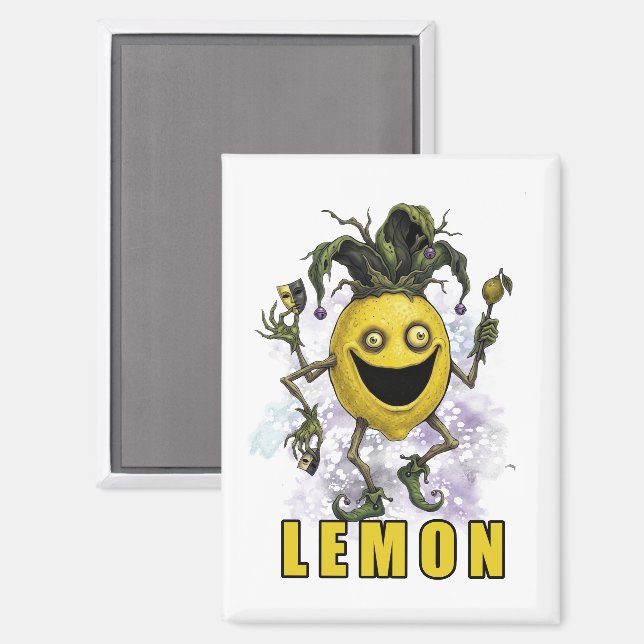 Void Jester Friend Lemon Magnet (Front/Back)