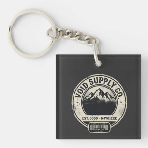 Void Supply Co Vintage Outdoor Logo Streetwear Nih Key Ring