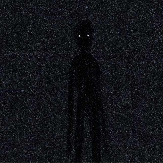 Voidcore Shadow Entity Art Print - Creepy Glowing  (Creator Uploaded)