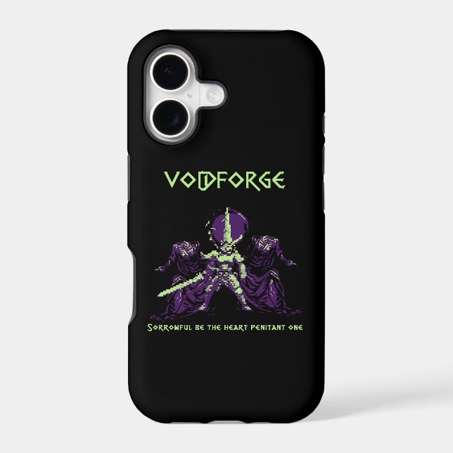 Voidforge "Penitent One" Dark Fantasy Pixel Art  (Back)