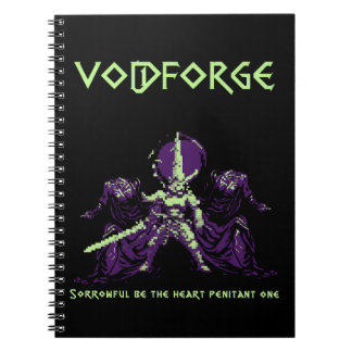 Voidforge "Penitent One" Dark Fantasy Pixel Art Notebook