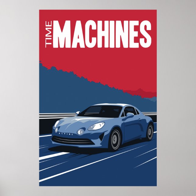 Voiture de sport poster (Front)