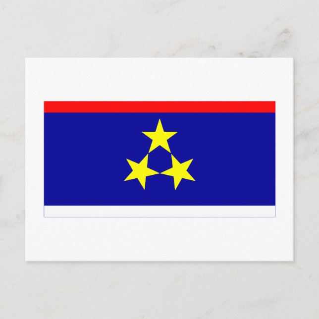 Vojvodina Flag Postcard (Front)