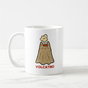 Vol-cat-no Cute Cat Pun Mug