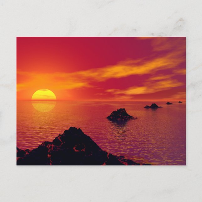 Volcanic Chain Postcard (Front)