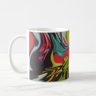 Volcanic eruption coffee mug