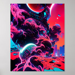 Volcanic Eruption Poster