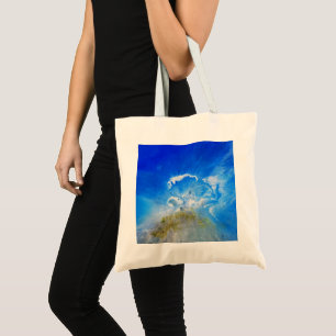 Volcanic Eruption Tote Bag