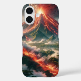 Volcanic Eruptions iPhone 16 Case