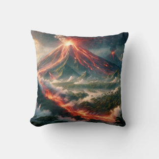 Volcanic Eruptions Cushion