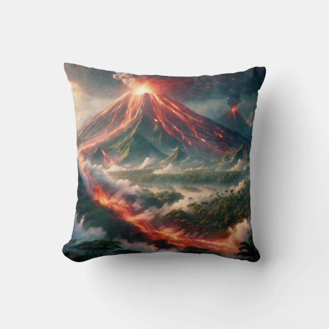 Volcanic Eruptions Cushion (Front)