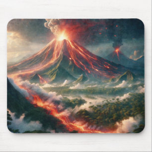 Volcanic Eruptions Mouse Pad