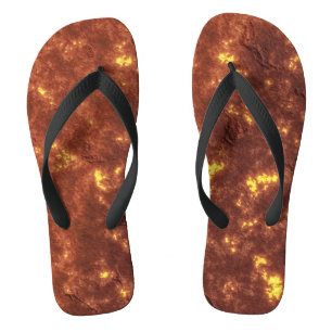 Volcanic hot lava planet surface thongs