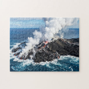 Volcanic Island Jigsaw Puzzle