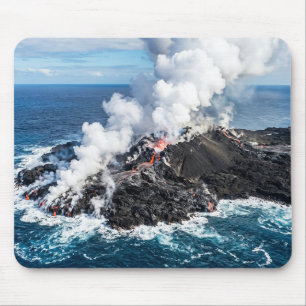 Volcanic Island Mouse Pad