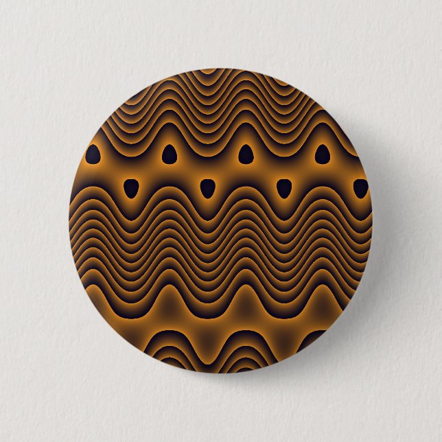 Volcanic Oceans Patterned Button (Front)