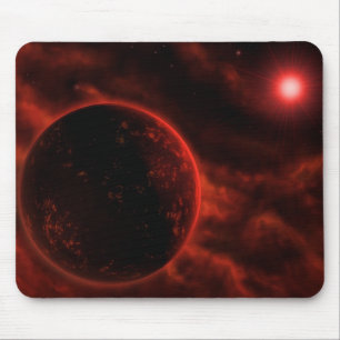 Volcanic Planet Mouse Pad