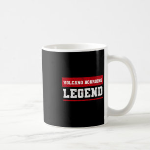 Volcano Boarding Legend Volcano Surfing Adventure Coffee Mug