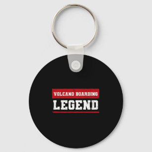 Volcano Boarding Legend Volcano Surfing Adventure  Key Ring