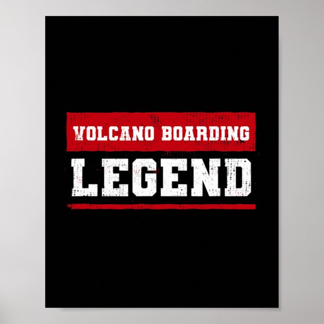 Volcano Boarding Legend Volcano Surfing Adventure  Poster (Front)