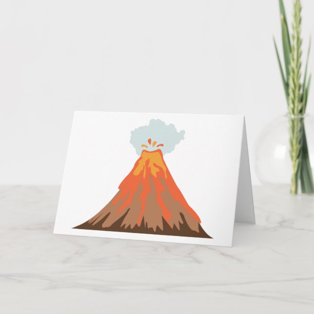 Volcano Card (Front)