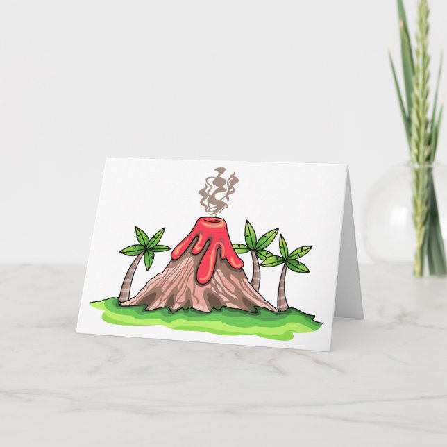 Volcano Card (Front)
