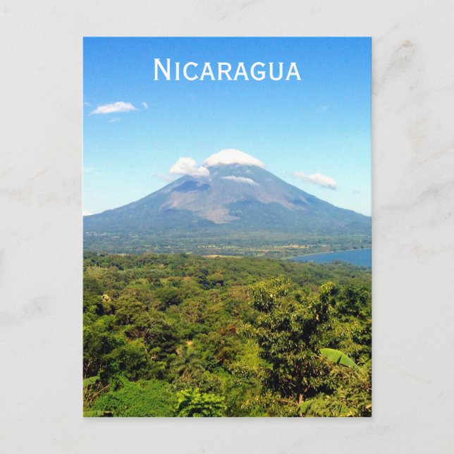 volcano concepción postcard (Front)