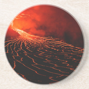 volcano eruption coaster
