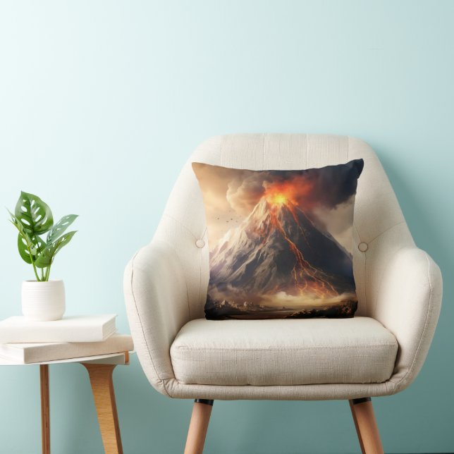 Volcano Eruption Cushion (Chair)