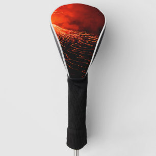 volcano eruption golf head cover
