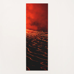 volcano eruption yoga mat