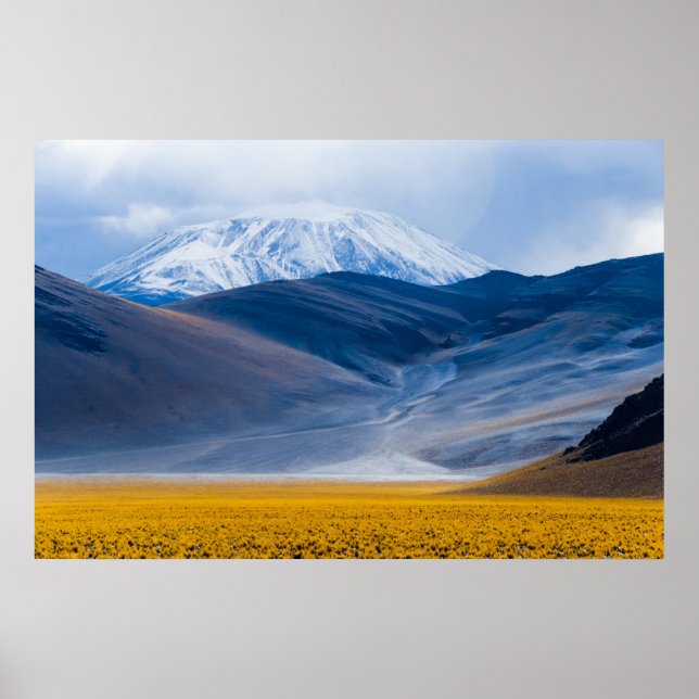 Volcano Incahuasi, Argentina Poster (Front)