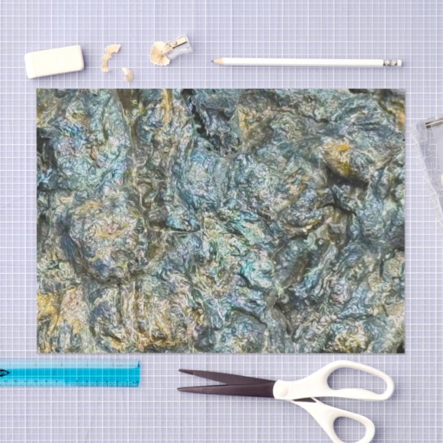 Volcano Lava Rock Tissue Paper (Craft)