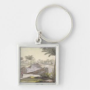 Volcano of Ario di Turbaco near Cartagena, Colombi Key Ring