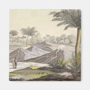 Volcano of Ario di Turbaco near Cartagena, Colombi Magnet