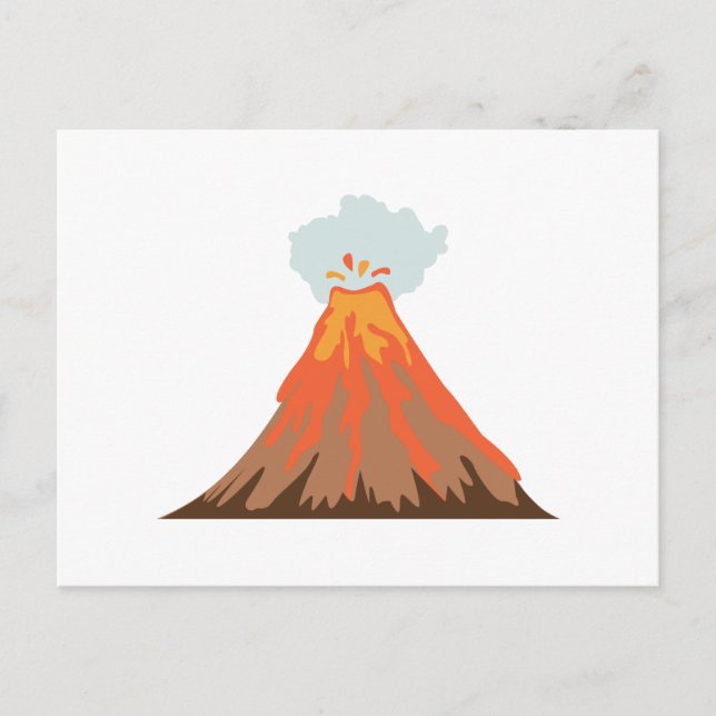 Volcano Postcard (Front)