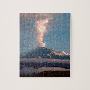 Volcano Ruapehu Tongariro New Zealand Jigsaw Puzzle