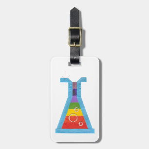 Volcano Vial Luggage Tag
