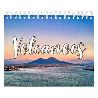 Volcanoes Collection Wall Calendar