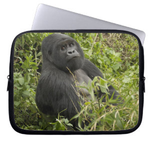 Volcanoes National Park, Mountain Gorilla Laptop Sleeve