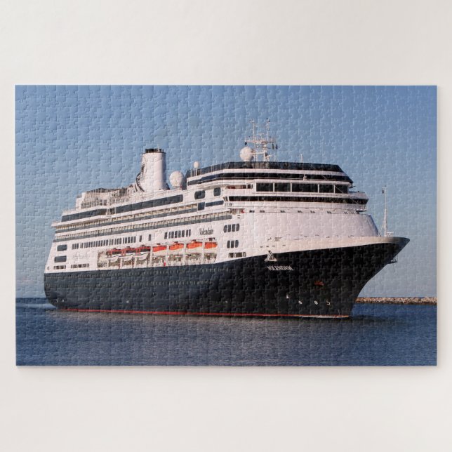 Volendam cruise ship jigsaw puzzle (Horizontal)