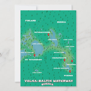 Volga-Baltic Waterway Russia
