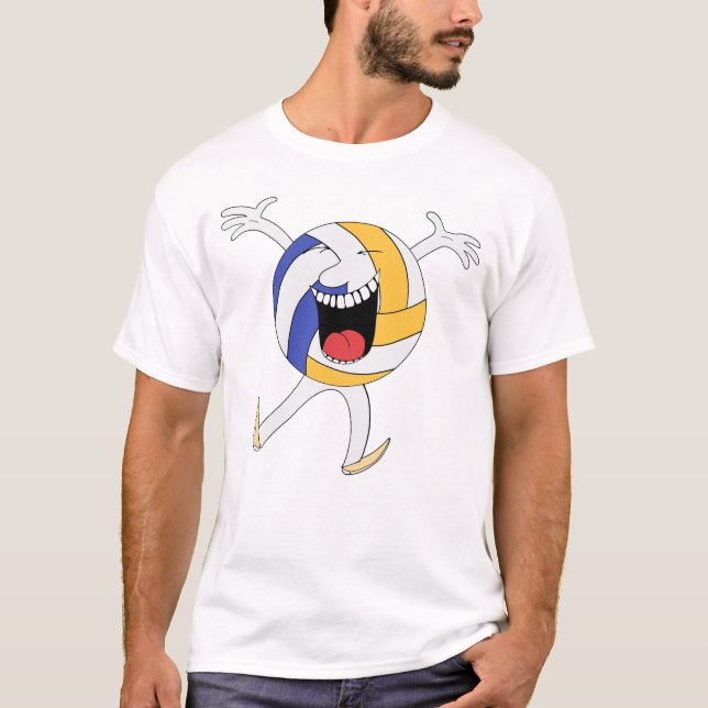 Volley Cheer Mascot T-Shirt (Front)