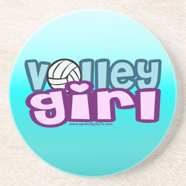 Volley Girl Coaster (Front)